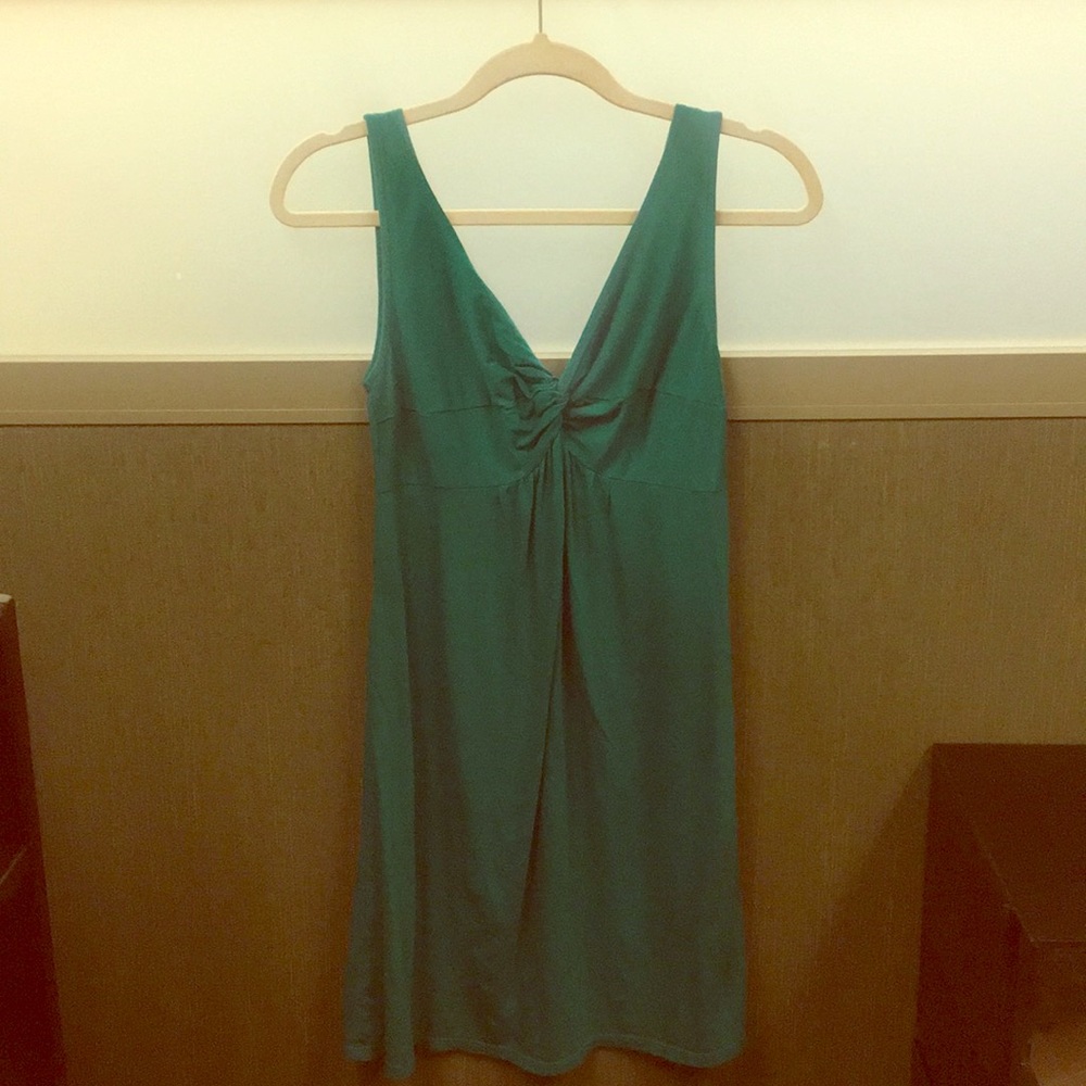 Loft green sundress, S